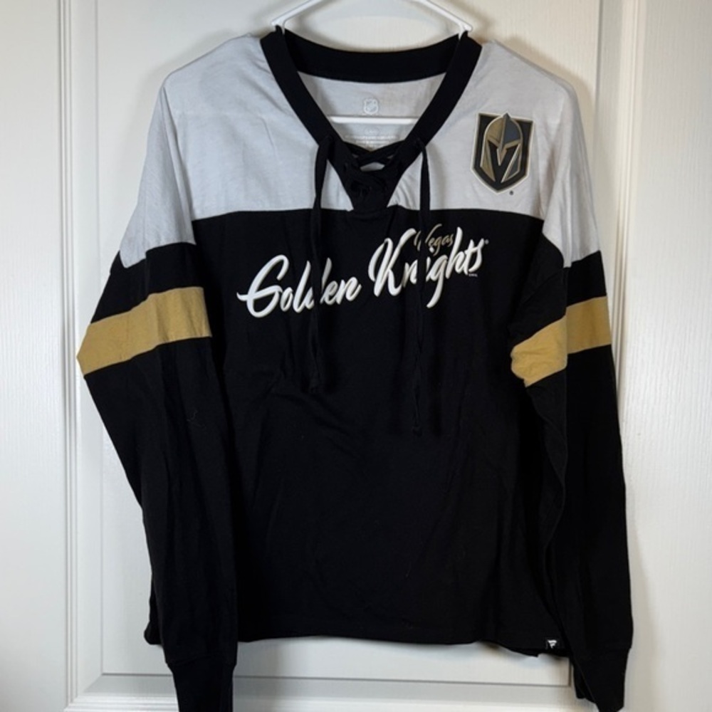 Vegas Golden Knights Hockey Fanatics Long SleeveShirt Size Large EUC #5682